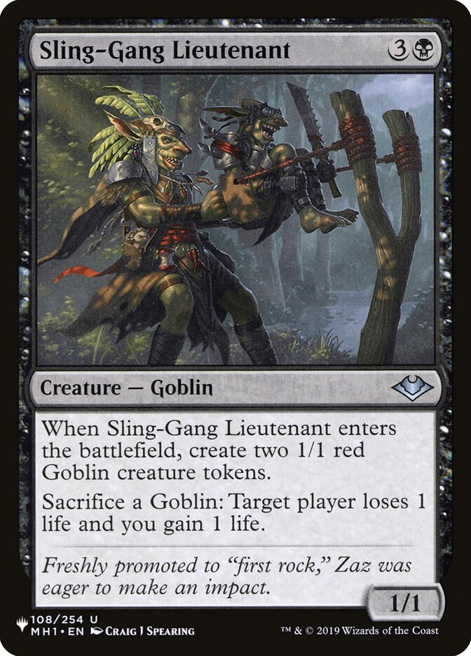 image Sling-Gang Lieutenant