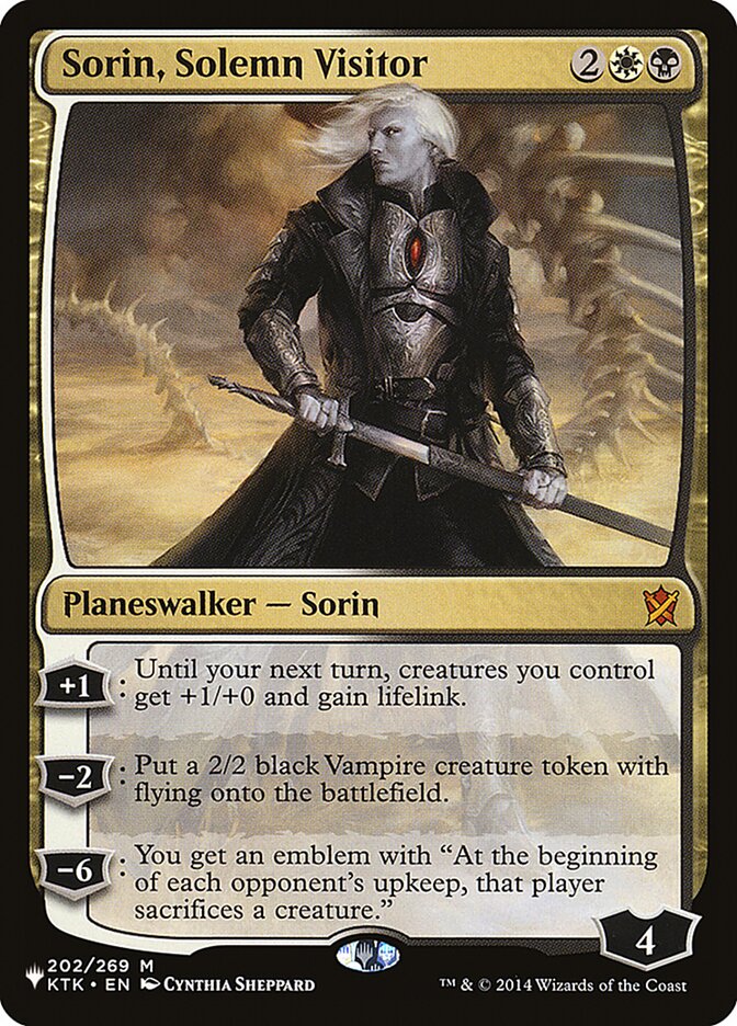 image Sorin, Solemn Visitor