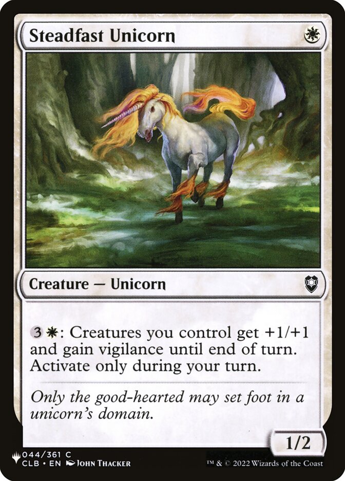 image Steadfast Unicorn