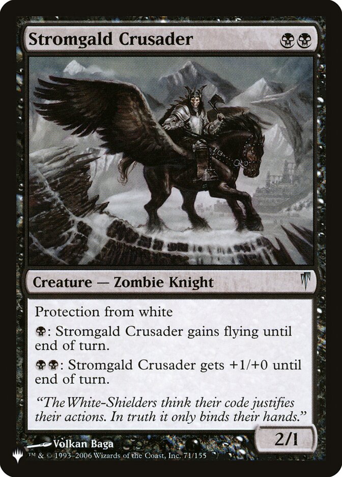 image Stromgald Crusader