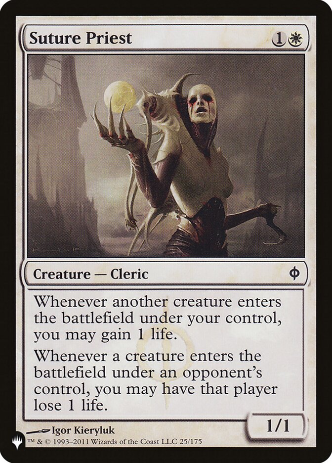 image Suture Priest