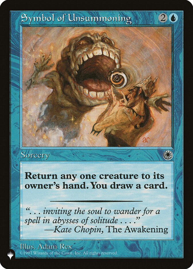 image Symbol of Unsummoning