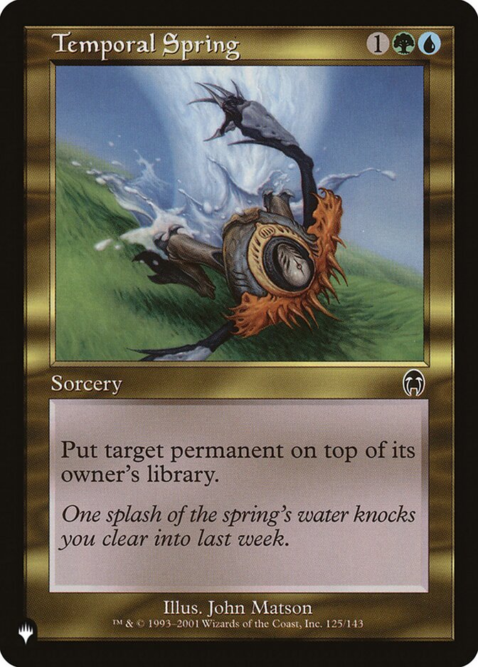 image Temporal Spring