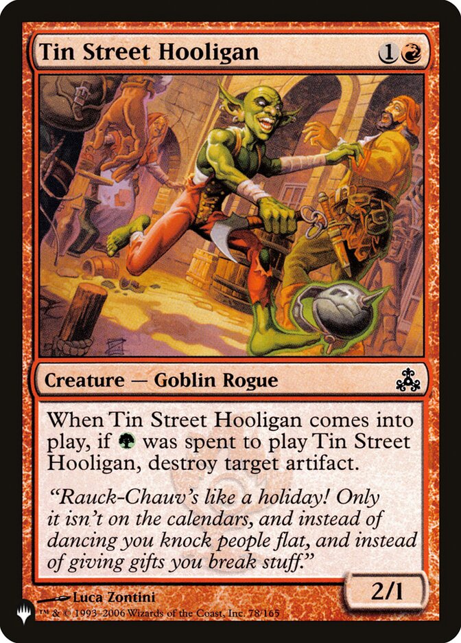 image Tin Street Hooligan