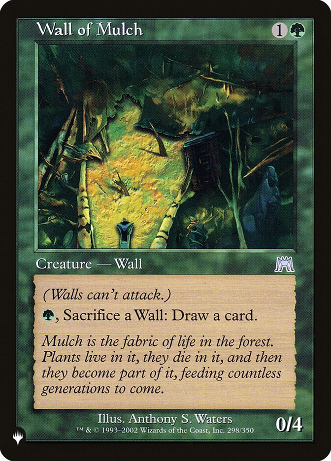 image Wall of Mulch