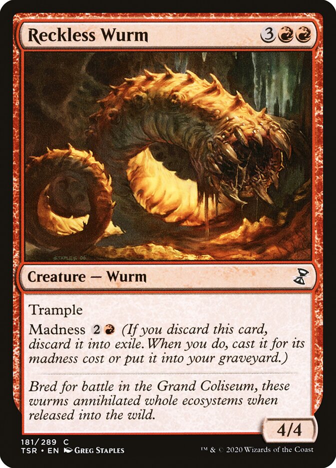 image Reckless Wurm
