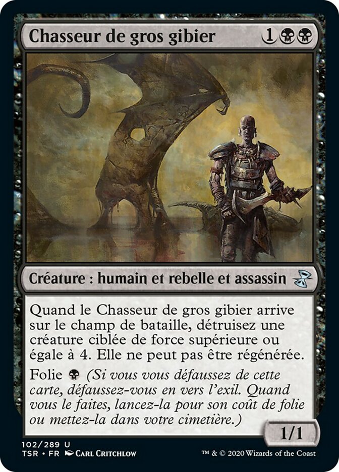 image Chasseur de gros gibier
