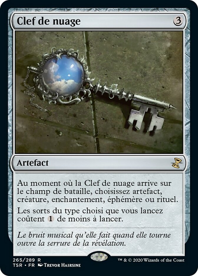 image Clef de nuage