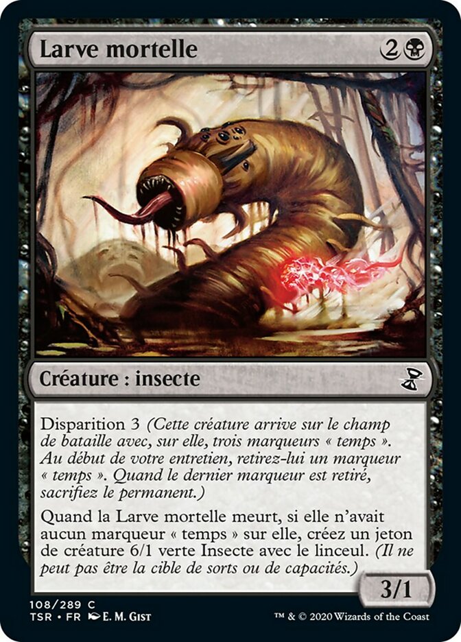 image Larve mortelle