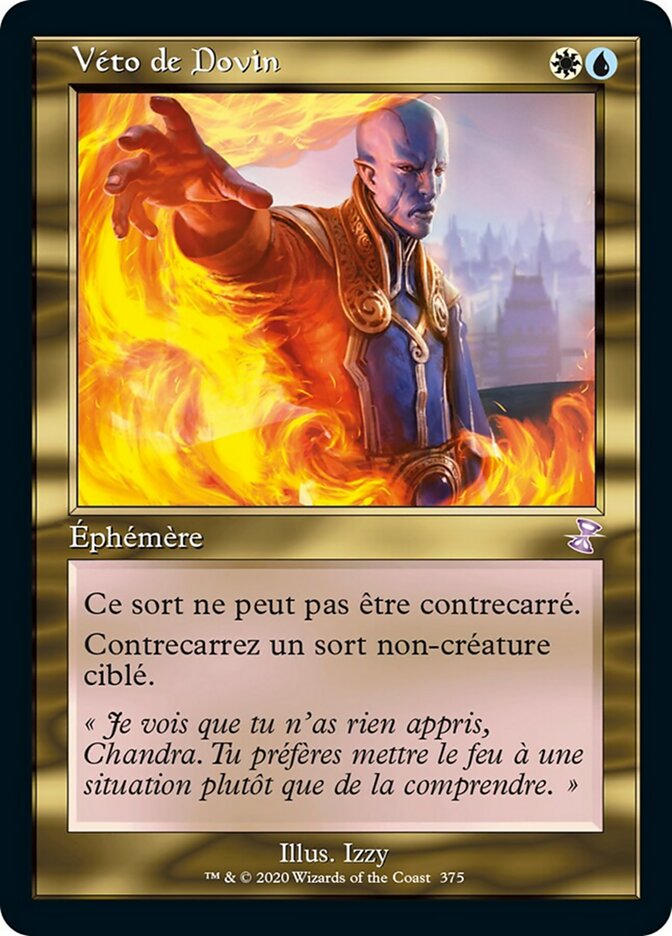 image Véto de Dovin