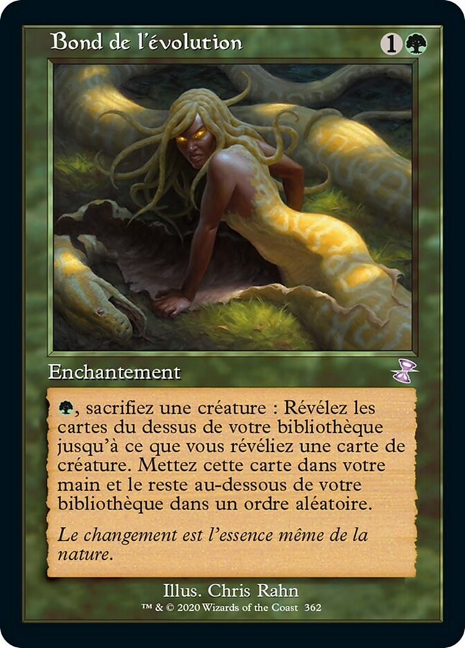 image Bond de l'évolution