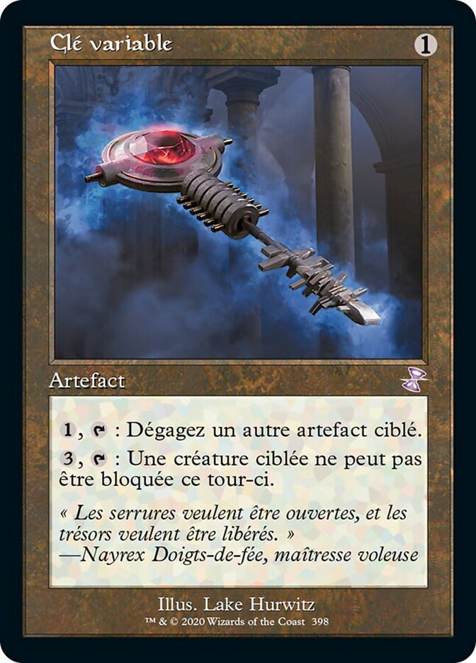 image Clé variable