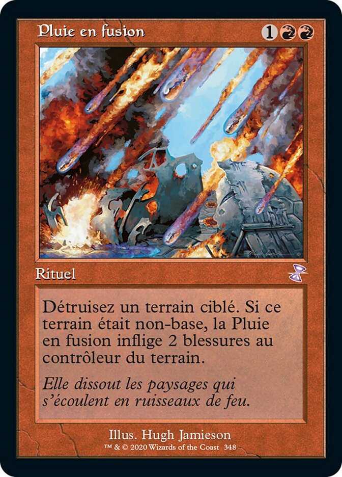 image Pluie en fusion