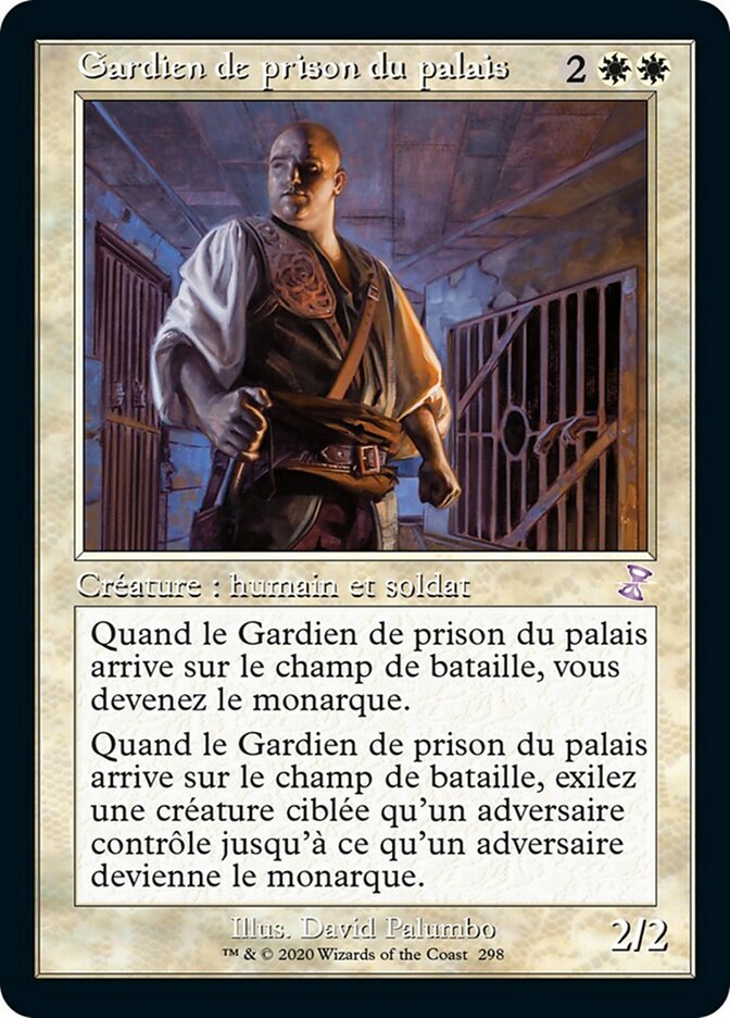 image Gardien de prison du palais