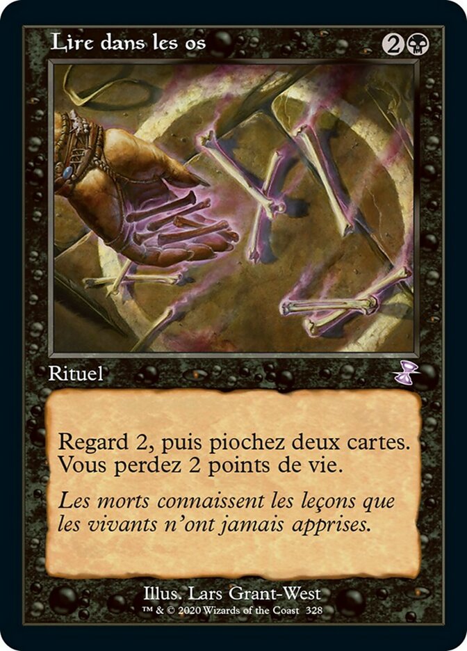 image Lire dans les os