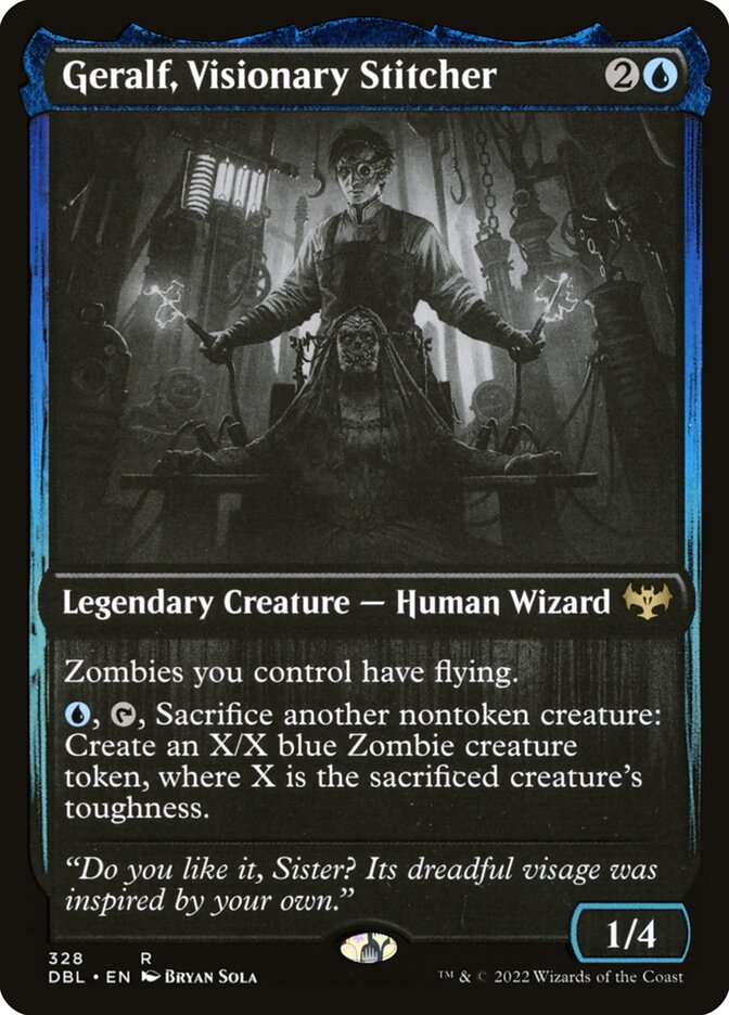 image Geralf, Visionary Stitcher