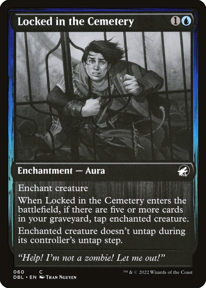 image Locked in the Cemetery