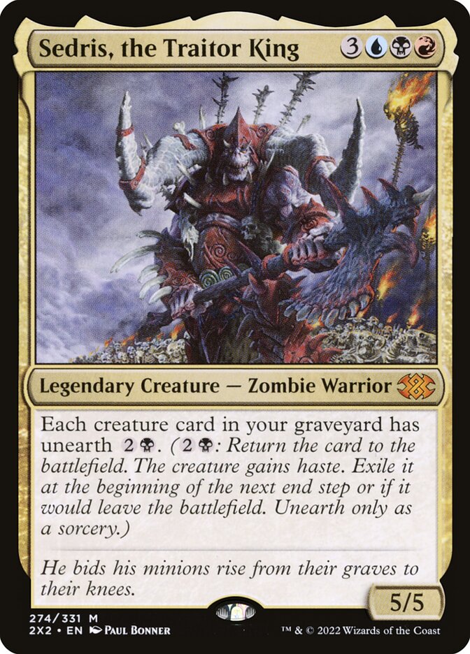 image Sedris, the Traitor King