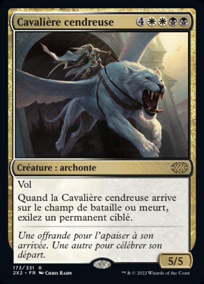 image Cavalière cendreuse