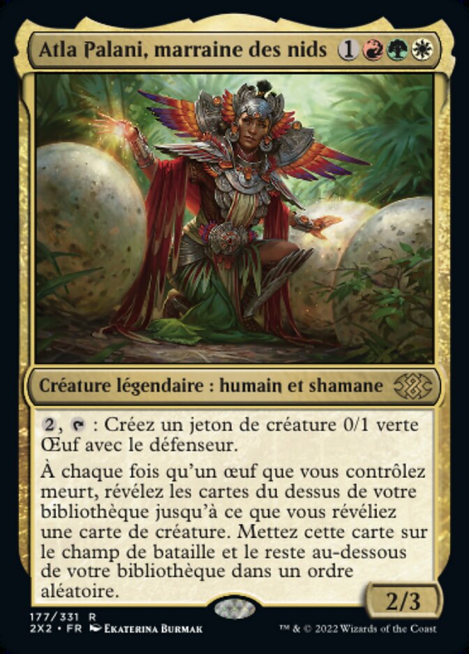 image Atla Palani, marraine des nids