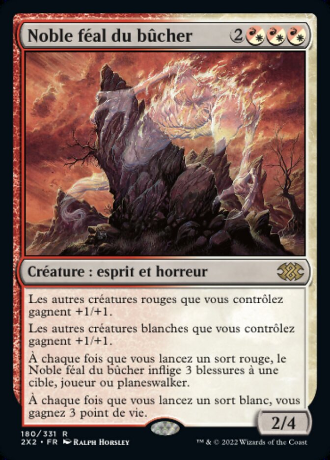 image Noble féal du bûcher