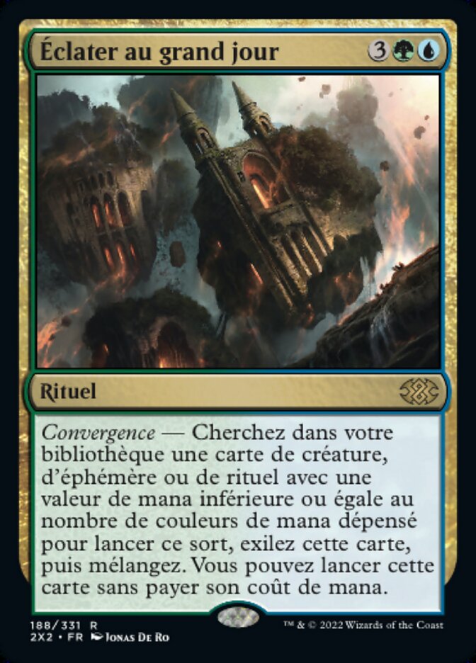image Éclater au grand jour