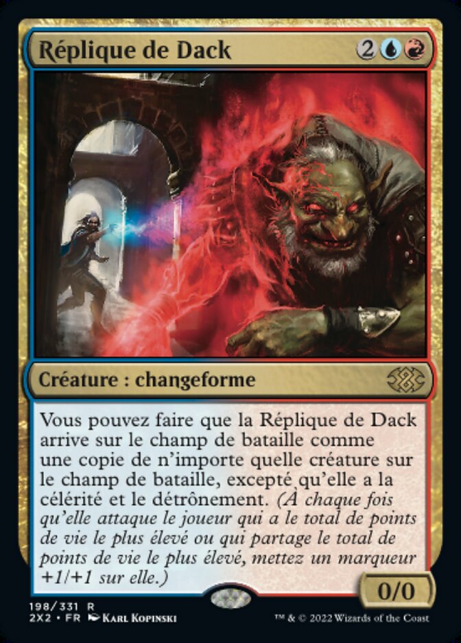 image Réplique de Dack