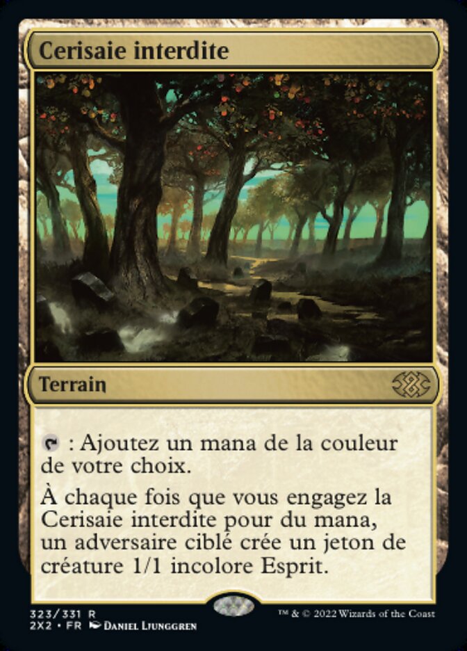 image Cerisaie interdite
