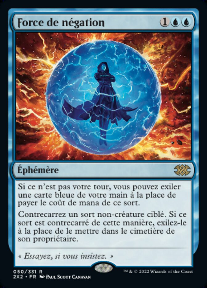 image Force de négation