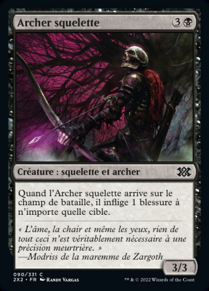 image Archer squelette