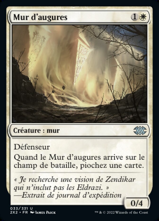 image Mur d'augures