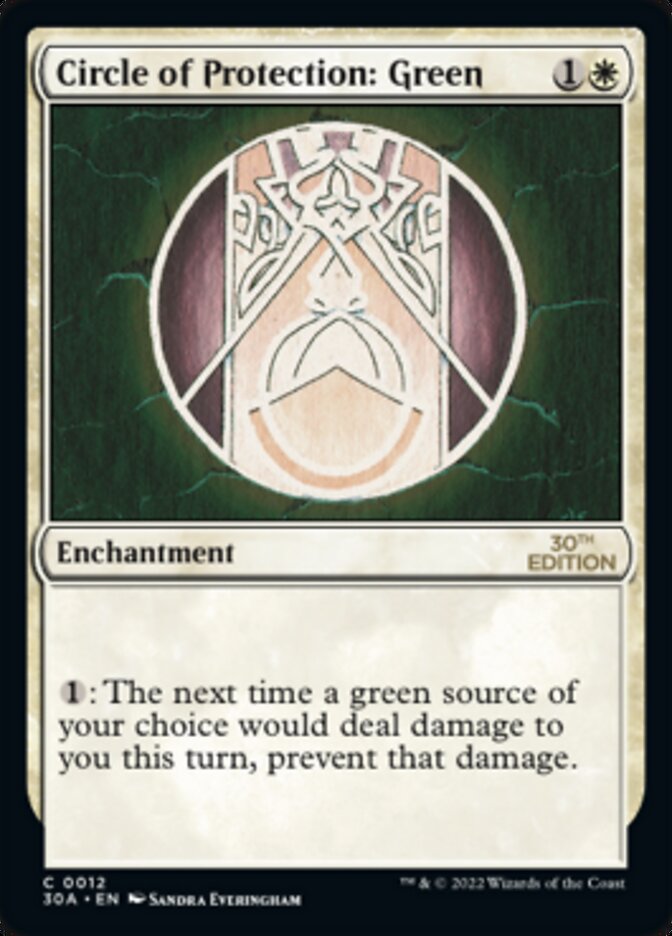 image Circle of Protection: Green