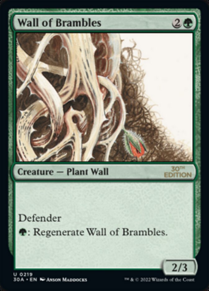 image Wall of Brambles