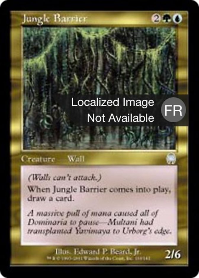 image Barrière de la jungle
