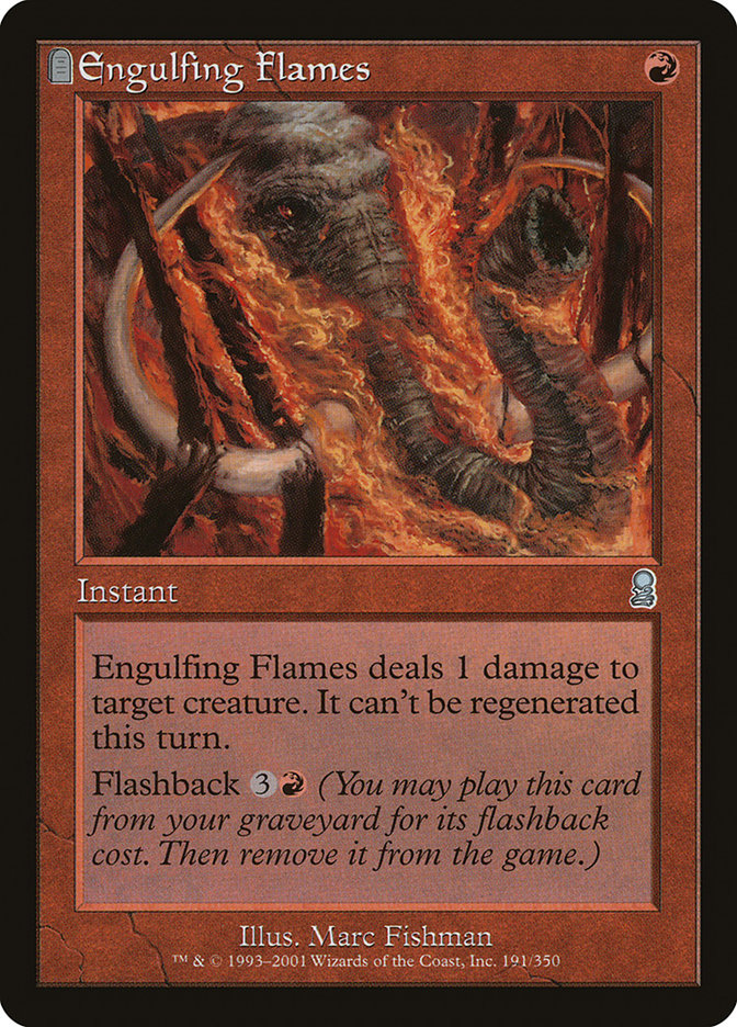 image Engulfing Flames