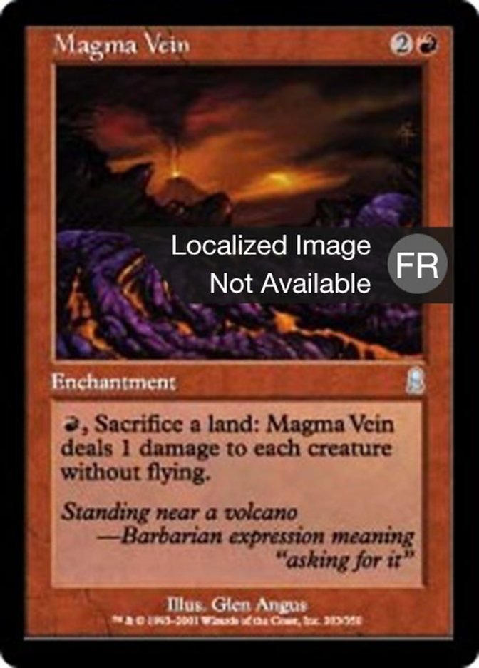 image Veine de magma