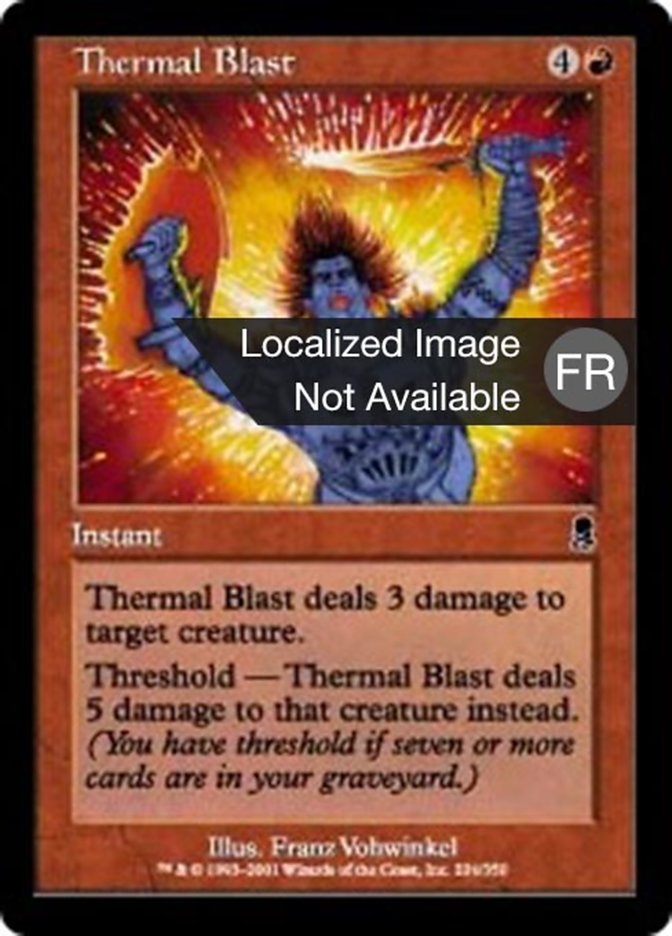 image Explosion thermique