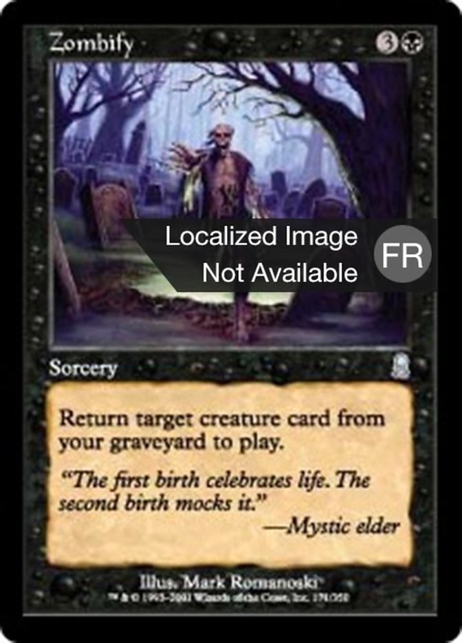 image Zombification
