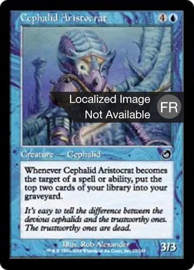 image Aristocrate céphalide