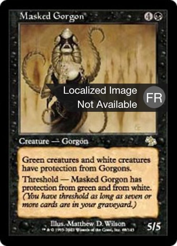 image Gorgone masquée