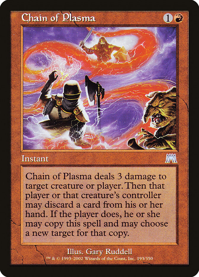 image Chain of Plasma
