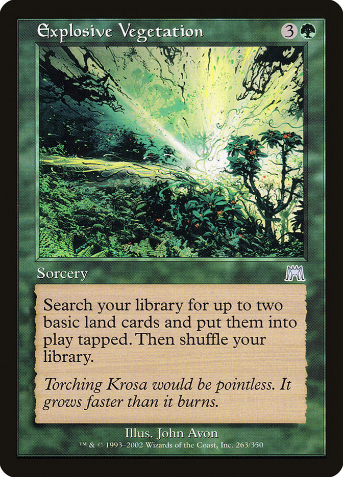 image Explosive Vegetation