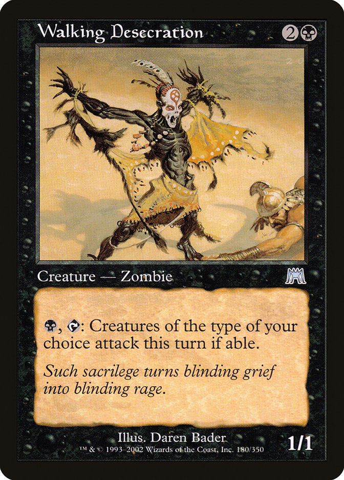 image Walking Desecration