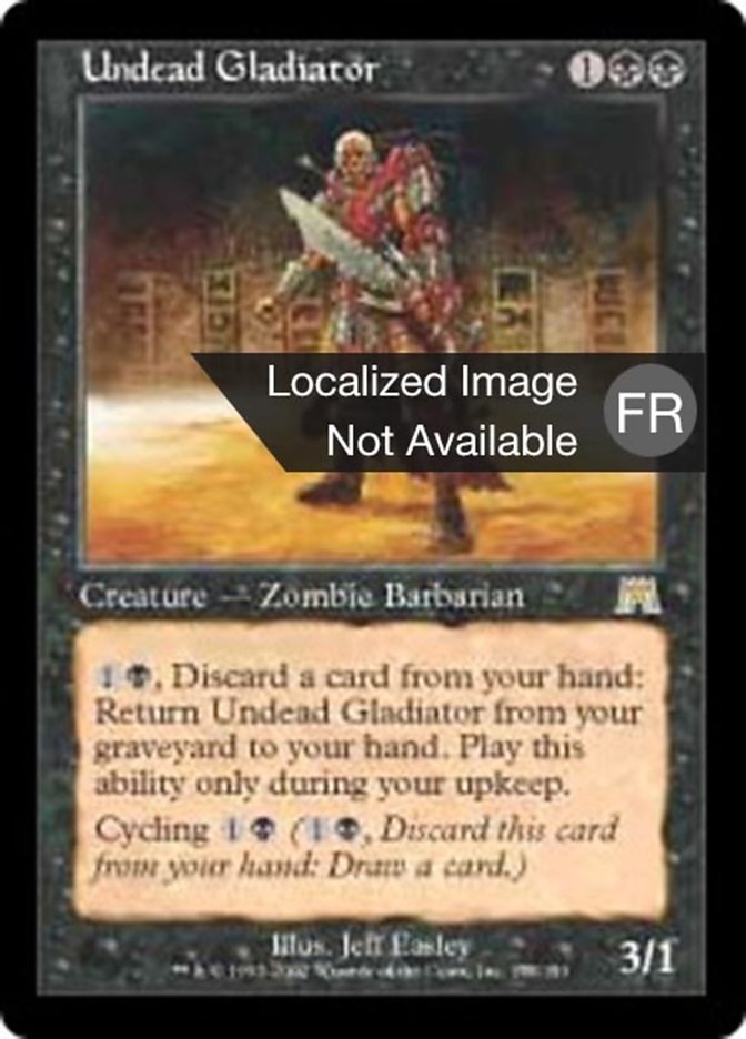 image Gladiateur mort-vivant