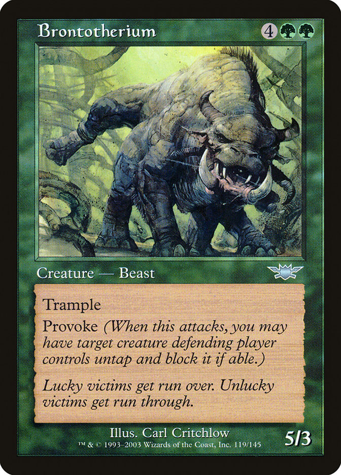 image Brontotherium
