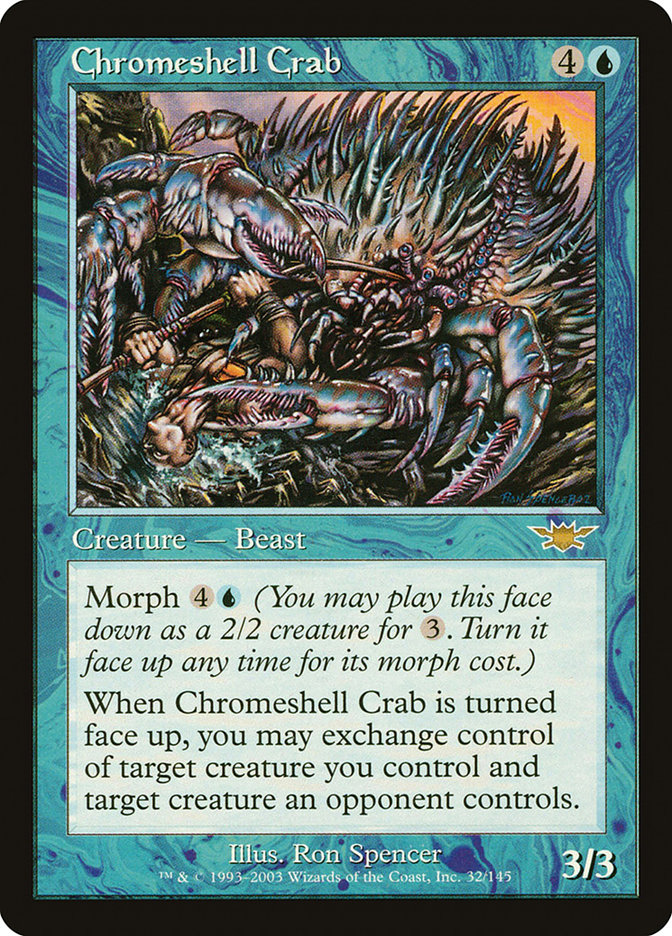 image Chromeshell Crab