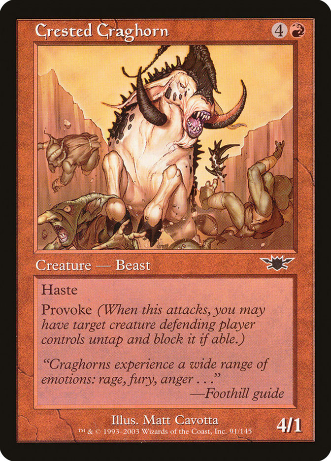 image Crested Craghorn