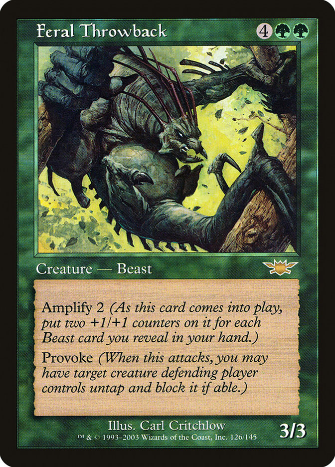 image Feral Throwback