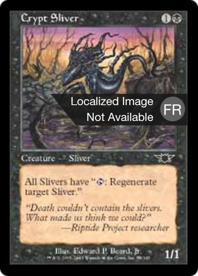 image Slivoïde des cryptes