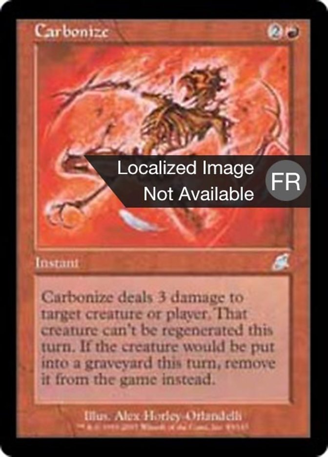 image Carbonisation